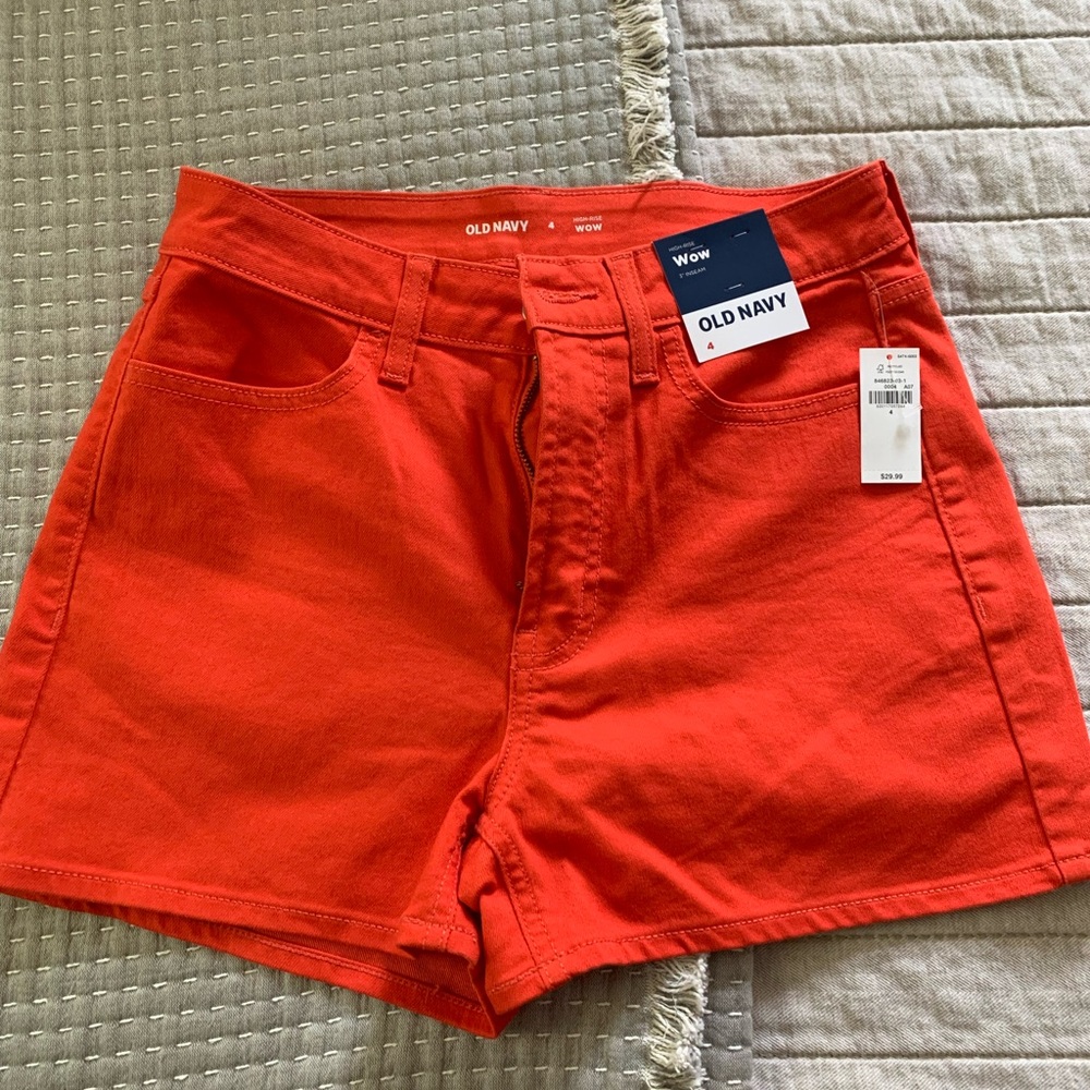 Red Old Navy Shorts NWT